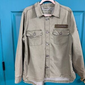 American Eagle Outfitters Olive Jacket